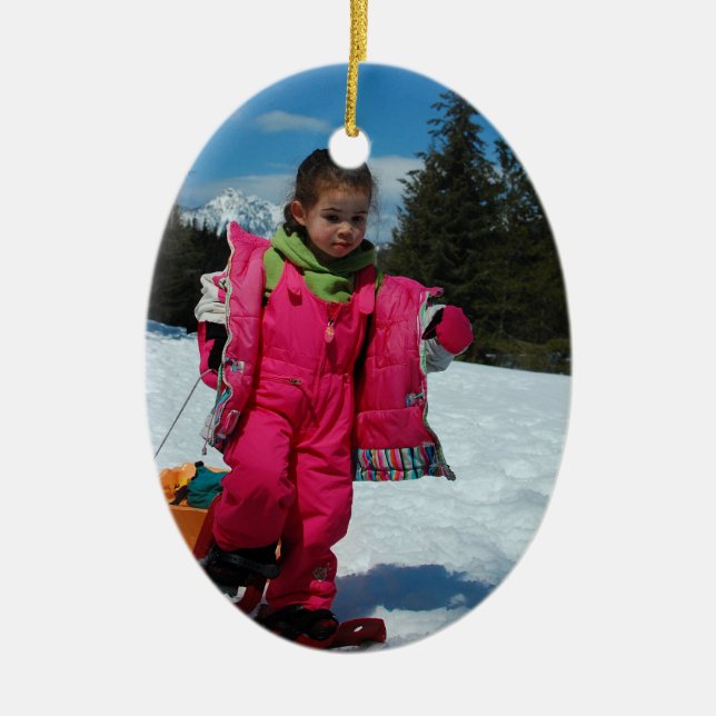 Ornamento De Cerâmica Xmas Lucy 2011 (Frente)