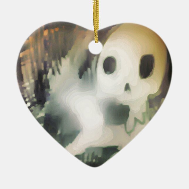 Ornamento De Cerâmica yaei, a alienígena (Frente)