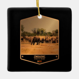Ornamento De Cerâmica Zimbabué