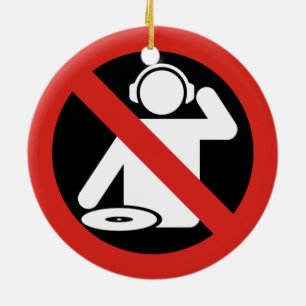 Ornamento De Cerâmica Zona franca DJ