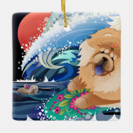 Ornamento de Chow BINDI CHOWABUNGA