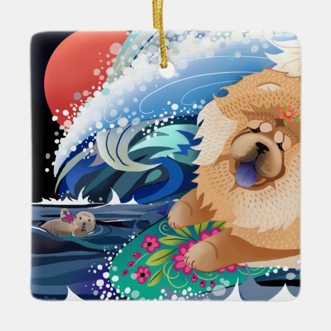 Ornamento de Chow BINDI CHOWABUNGA (Frente)