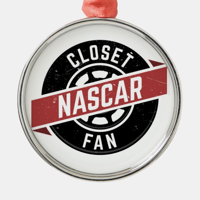 Ornamento de ClosetNASCARFan (Frente)