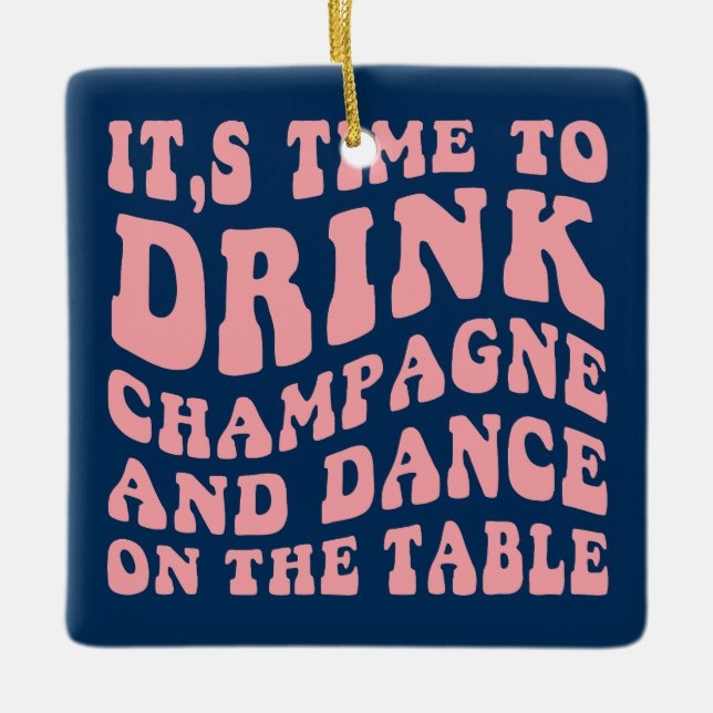 Ornamento de Cookies de Árvore de Natal Retroativo (Frente)