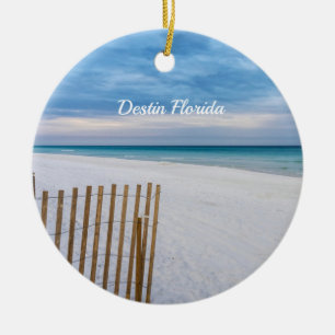 Ornamento de Destin na Flórida de Cerca de Praia