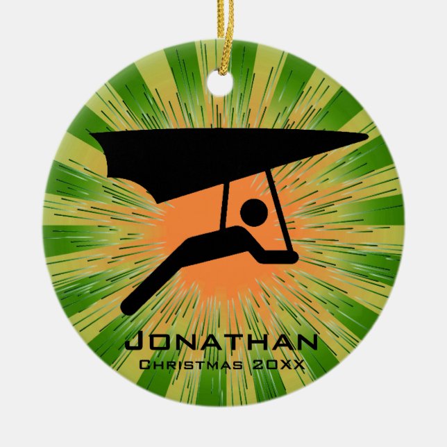 Ornamento de dobra personalizada (Frente)