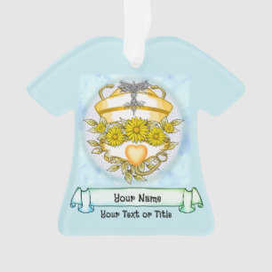 Ornamento de enfermeira de margarida