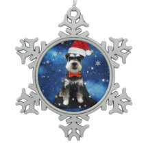 Christmas Schnauzer