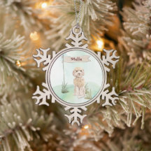 Nome Personalizado Champagne Cockapoo Pet Dog