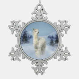 Ornamento De Estanho Floco De Neve Ornamento do floco de neve do peltre da alpaca da