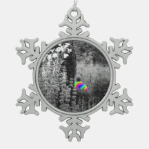Ornamento Floco de Neve do Visor do Jardim do Arco