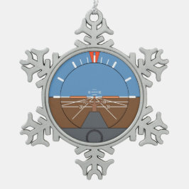 Ornamento De Estanho Floco De Neve Ornamento Frame Snowflake