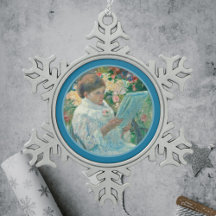 Sobre a Balcony - Mary Cassatt - Orn de Belas Arte