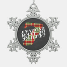 Tipo 7 ornamento engraçado de Enneagram do floco