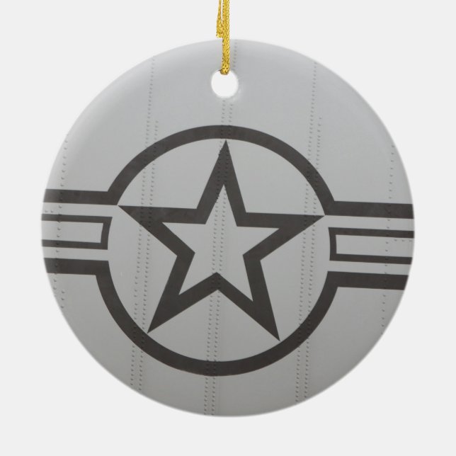 Ornamento de Estrelas Militar (Traseira)