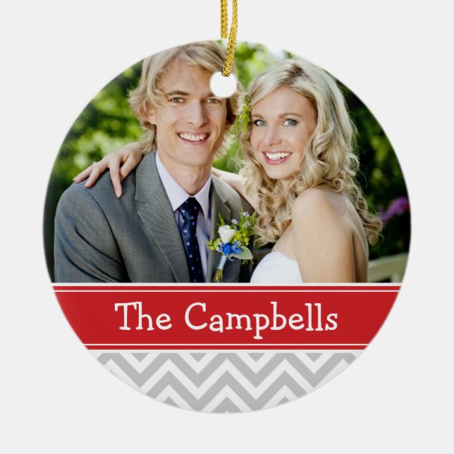 Ornamento de Feriado de Festa de Casamento Persona (Frente)