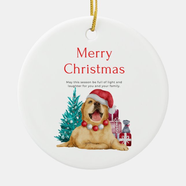 ornamento de férias (Frente)