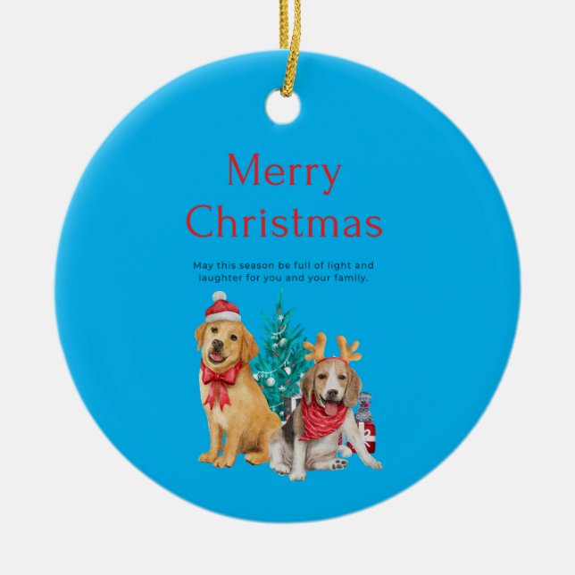 ornamento de férias (Frente)