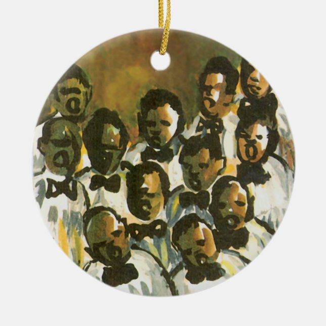 Ornamento de Férias Cerâmicas (Frente)