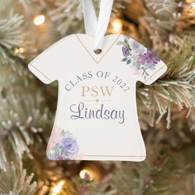 Ornamento de Formatura Personalizado PSW | (Árvore)