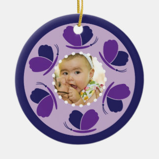 Ornamento de Fotografias de Borboleta