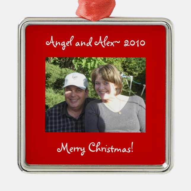 Ornamento de Fotos (Frente)