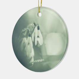 Ornamento de Fotos Cerâmicas da Natureza