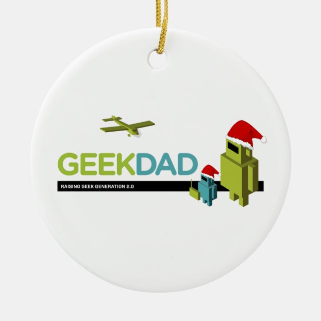 Ornamento de GeekDad (Frente)