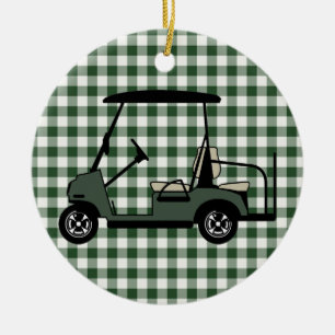 Ornamento de Golf Cart