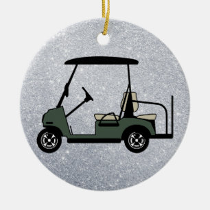 Ornamento de Golf Cart