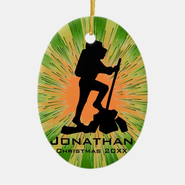 Ornamento de Hiperligação Personalizado (Frente)