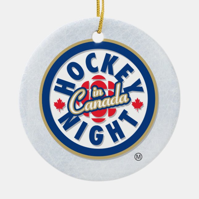 Ornamento de Hockey Night in Canada (Frente)