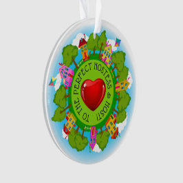 Ornamento de Host e Hostess