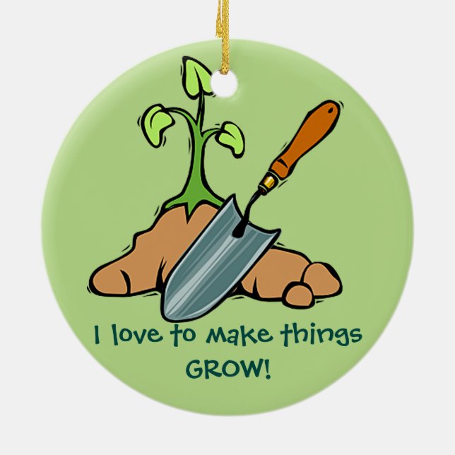 Ornamento de jardinagem (Traseira)