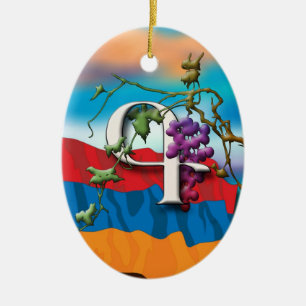 Ornamento de "Kim" das iniciais do alfabeto