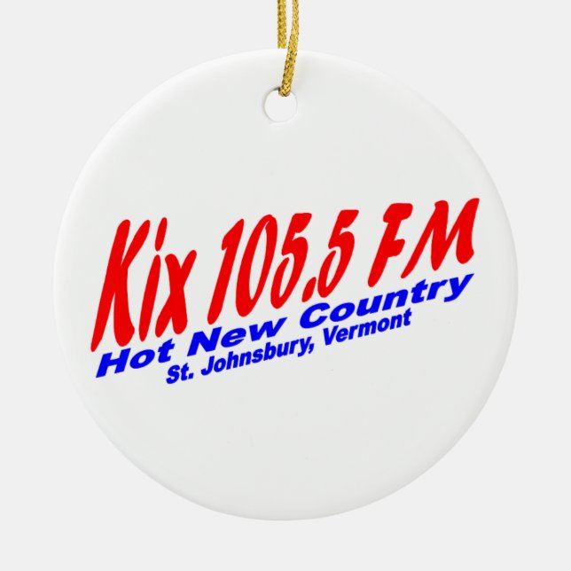 Ornamento de Kix 105,5 FM (Frente)