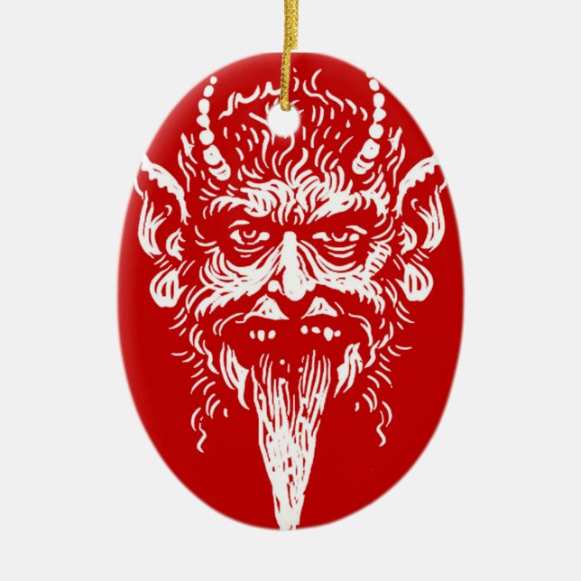 Ornamento de Krampus (Frente)