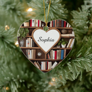 Ornamento De Livros Para O Lover De Livros