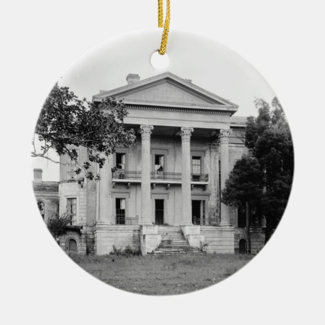 Ornamento de Louisiana da plantação do bosque do (Frente)