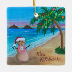 Ornamento de Mele Kalikimaka, Sandman de Feriado d