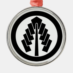 ORNAMENTO DE METAL に 丸 幣