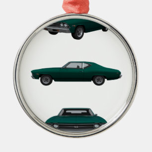 Ornamento De Metal 1969 Chevelle SS:
