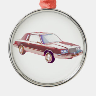 Ornamento De Metal 1983 Chrysler LeBaron