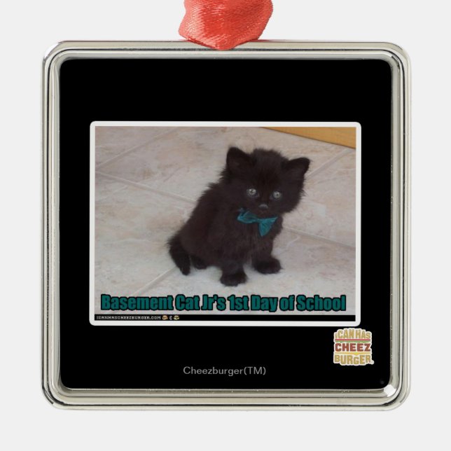 Ornamento De Metal 1rua Dia da Escola (Frente)