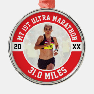 Ornamento De Metal 1st Ultra Marathon First Marathoner Running Runner