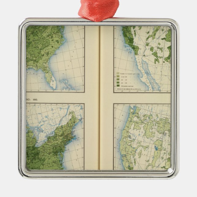 Ornamento De Metal 47 Corn 1890 (Frente)