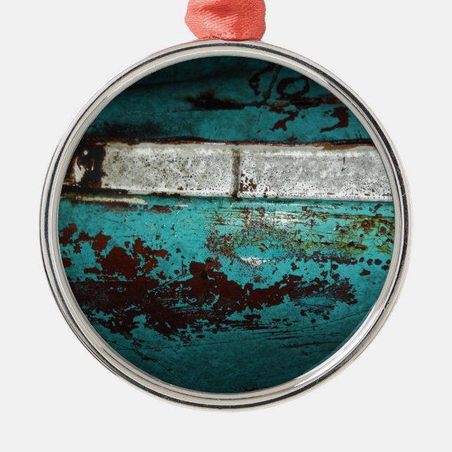 Ornamento De Metal 50 de Jato-de-Lixo (Frente)