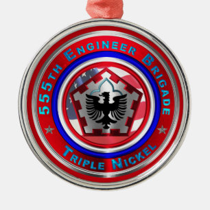 ORNAMENTO DE METAL 555ª BRIGADA DE ENGENHEIROS