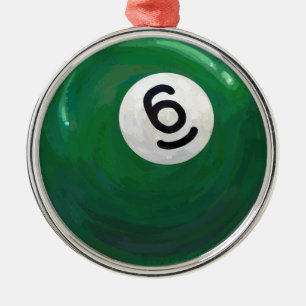 Ornamento De Metal 6 Ball