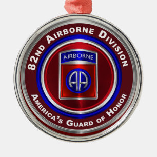 Ornamento De Metal 82ª Divisão Aérea Guarda de Honra da América